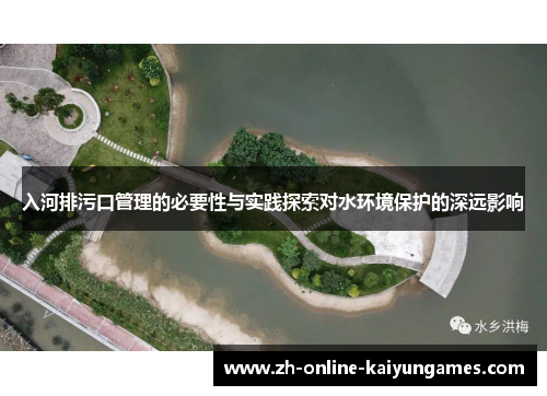 入河排污口管理的必要性与实践探索对水环境保护的深远影响