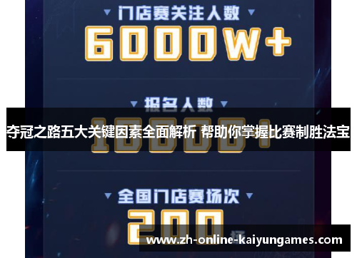 夺冠之路五大关键因素全面解析 帮助你掌握比赛制胜法宝