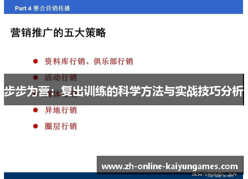 步步为营：复出训练的科学方法与实战技巧分析